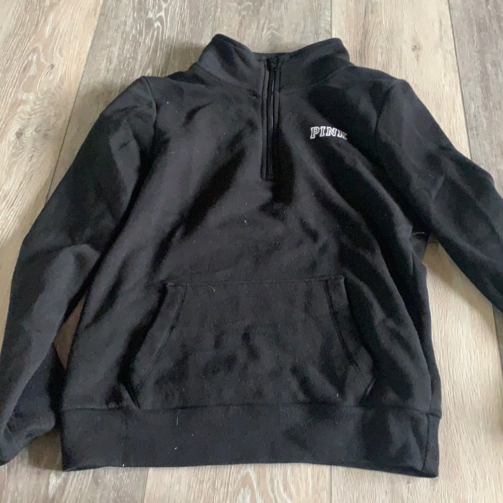 Pink black sweatshirt